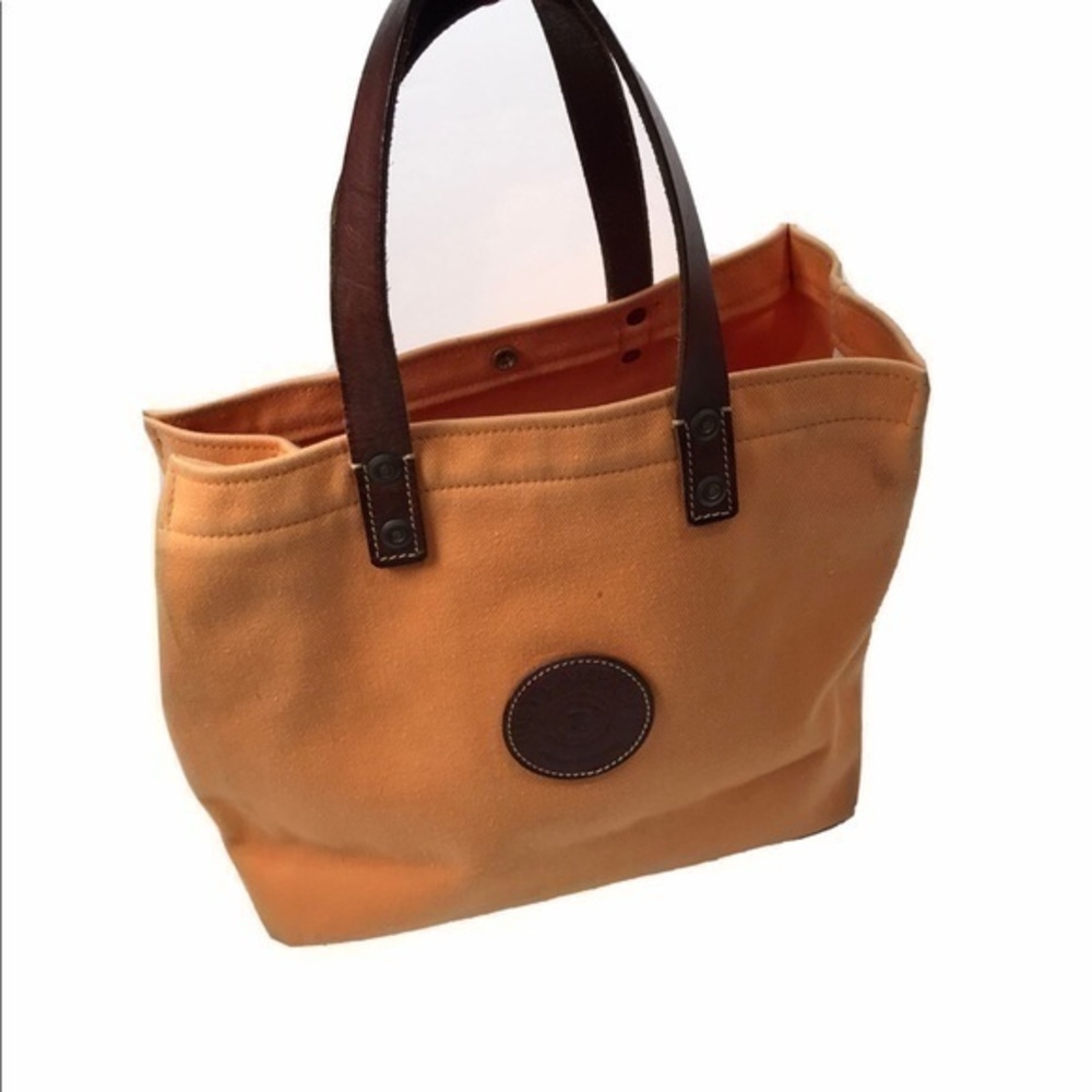 Just Campagne Leather handle canvas bags made in France